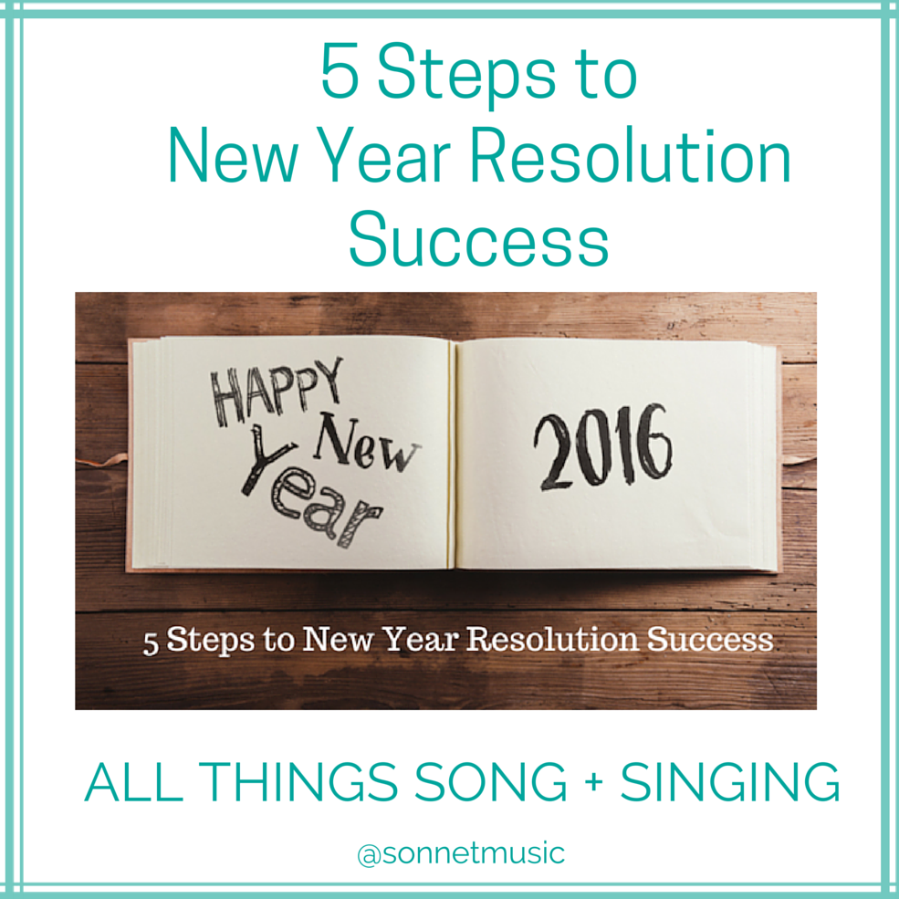 5 Steps to New Year Resolution Success