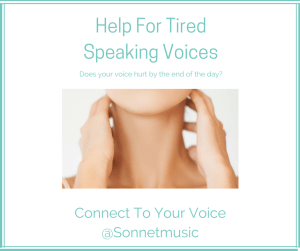 Help for Tired Voices